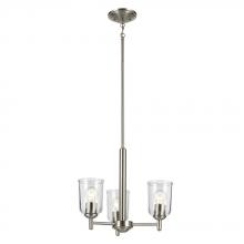 Kichler 43670NICLR - Mini Chandelier 3Lt