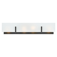 Lark 85644BK - Medium Four Light Vanity