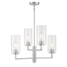 Vantage 4045-84 - Acacia - 4 Light Chandelier