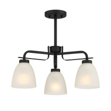 Vantage 4883-66A - Kaitlen - 3 Light Semi Flush/Chandelier
