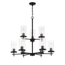 Vantage 4099-66A - Haisley - 9 Light Chandelier