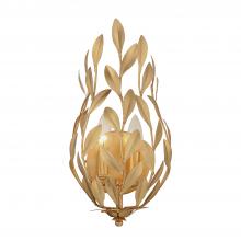 Crystorama 561-GA - Broche 8.25'' Antique Gold Sconce