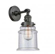 Innovations Lighting 203SW-OB-G184-LED - Canton - 1 Light - 7 inch - Oil Rubbed Bronze - Adjustable Sconce