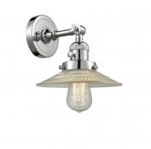 Innovations Lighting 203SW-PC-G2-LED - Halophane - 1 Light - 9 inch - Polished Chrome - Adjustable Sconce