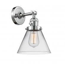 Innovations Lighting 203SW-PC-G42-LED - Cone - 1 Light - 8 inch - Polished Chrome - Adjustable Sconce