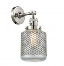 Innovations Lighting 203SW-PN-G262-LED - Stanton - 1 Light - 6 inch - Polished Nickel - Adjustable Sconce