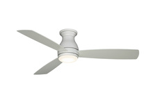 Fanimation FPS8355BMWW - Hugh 52 inch Indoor/Outdoor Ceiling Fan with LED Light Kit - Matte White